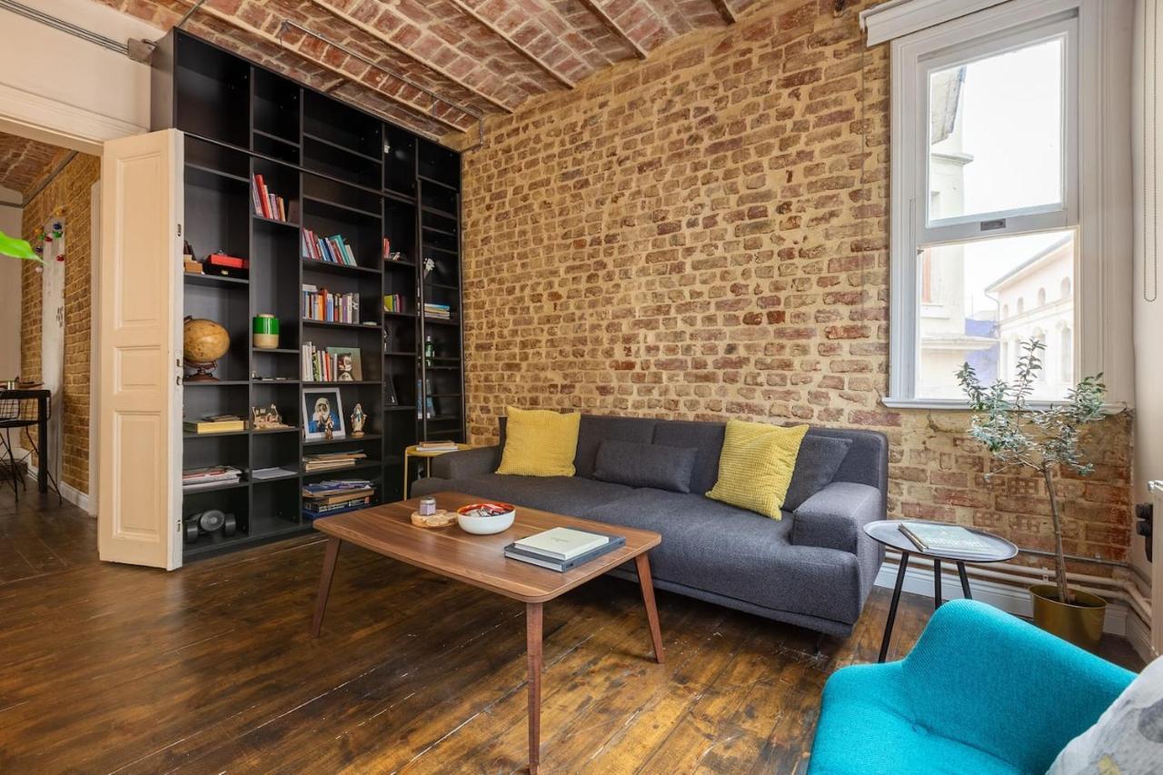 Renovated Apartment At The Heart Of Istanbul With Huge Terrace Exteriér fotografie